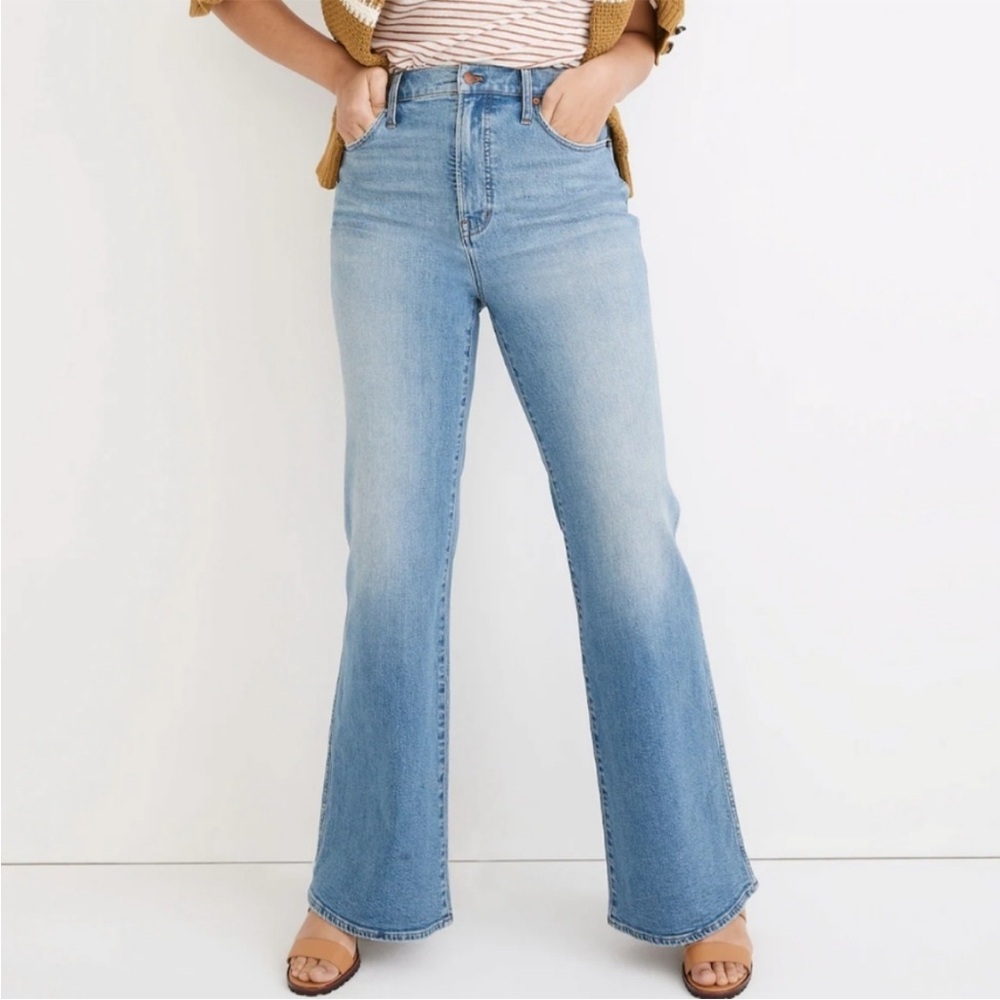 Madewell Light Blue Flare Jeans